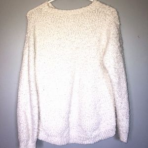 Womens White Sweater
